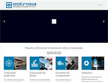 Tablet Screenshot of estrosa.com